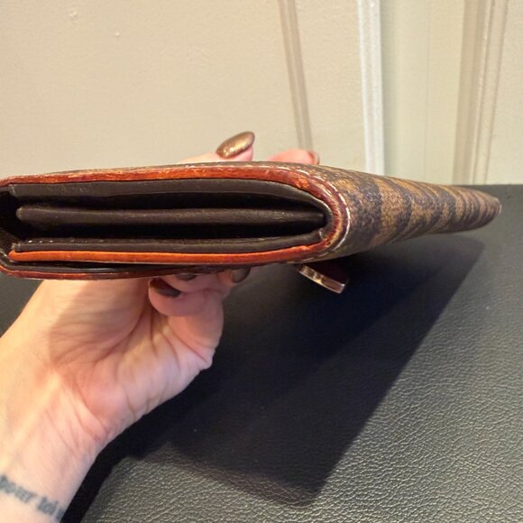 Christian Dior "Romantique" Trotter Heart Charm Long Wallet COA Incl. - Picture 5 of 11